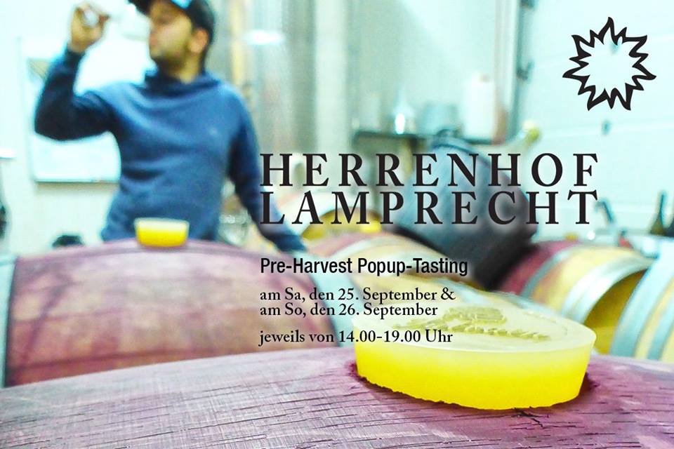 Pre-Harvest PopUp-Tasting 2016